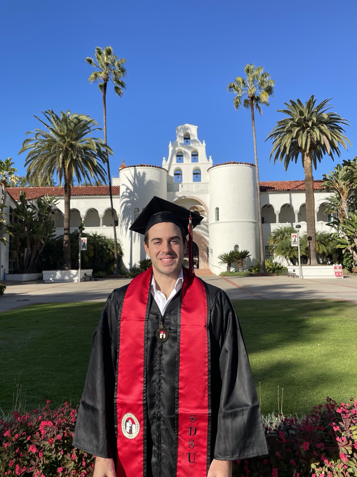 Gilson Machado Filho formado na San Diego State University